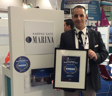 Image forKarpaz Gate Marina Wins TYHA International Marina of the Year Award 2017